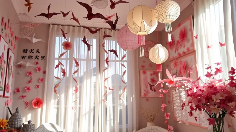 Aesthetic Paper Room Decor