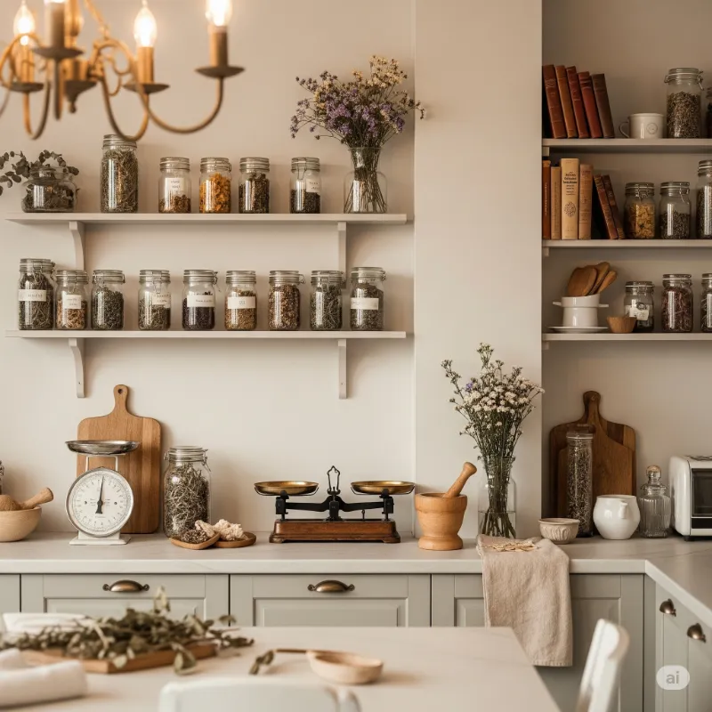 Apothecary Kitchen Décor
