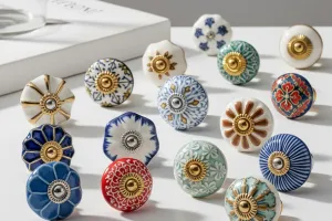 Art Deco Ceramic Drawer Knobs for Home Decor Ideas