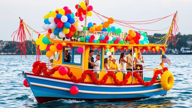 Boat Decorating Ideas for Parades & Parties