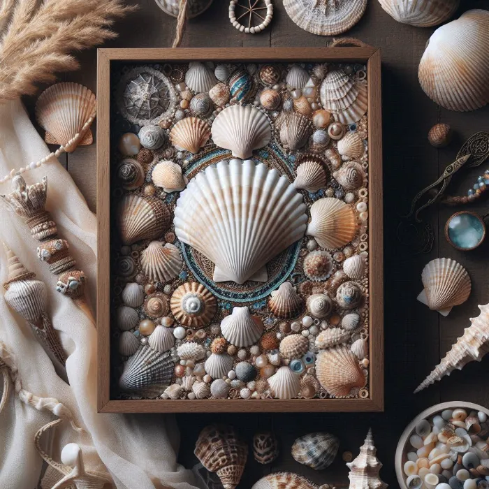 Seashells in Bohemian Style