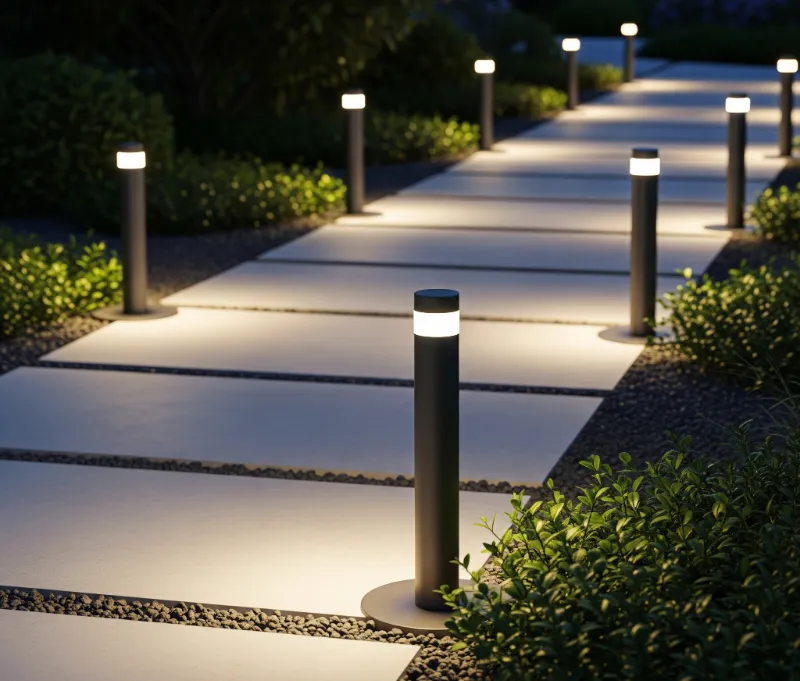Bollard Garden Lights