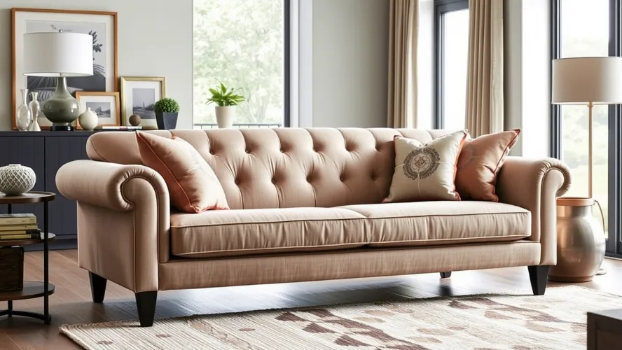 Camelback Sofa