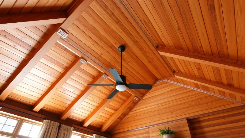 Cedar Ceiling