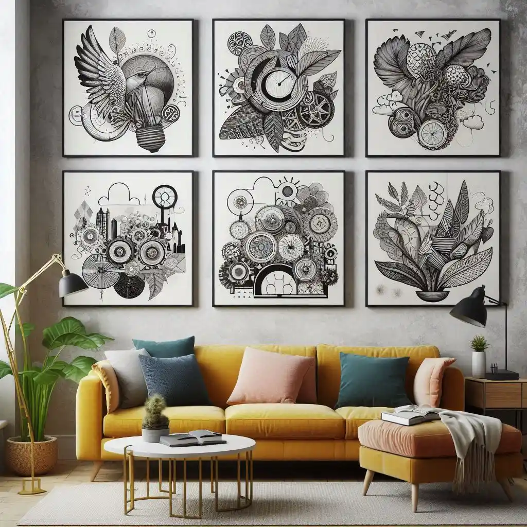 Living Room Wall Art Ideas