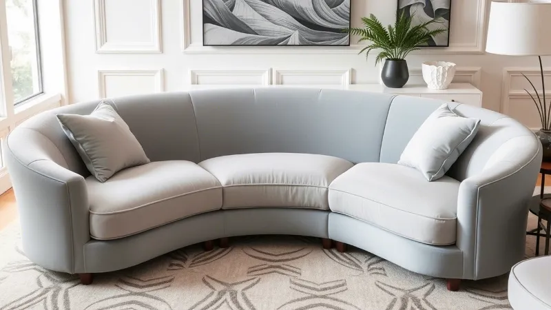 Curved Sofa