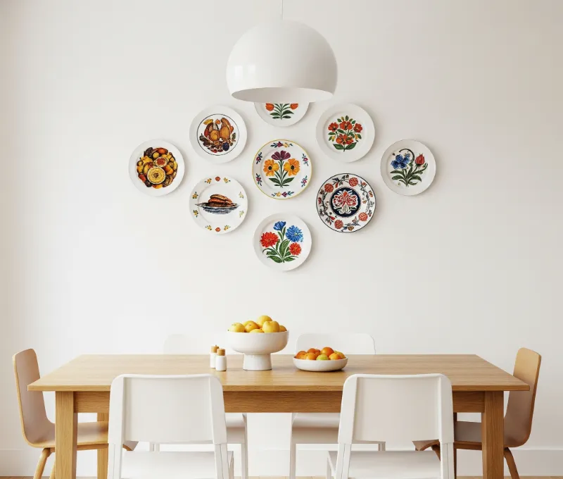 Dining Area Decorative Wall Plates