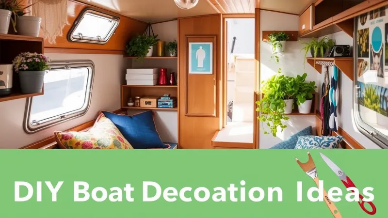 DIY Interior Boat Decorating Ideas