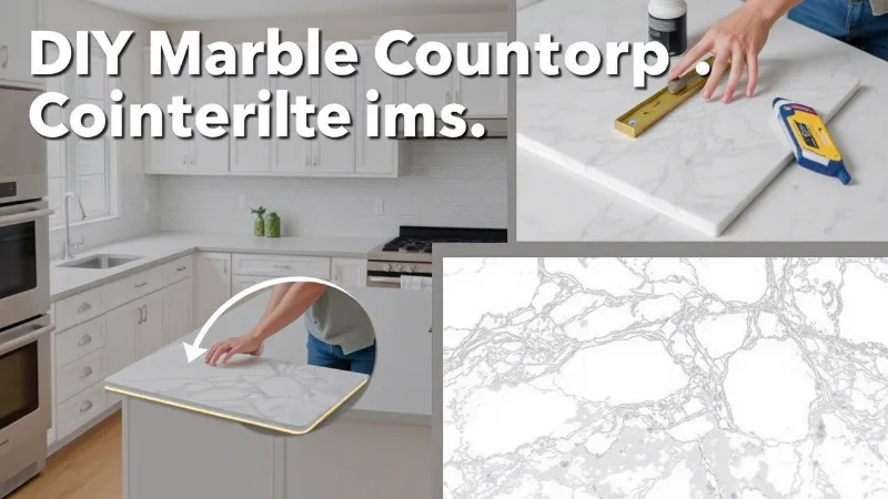 DIY Marble Countertops