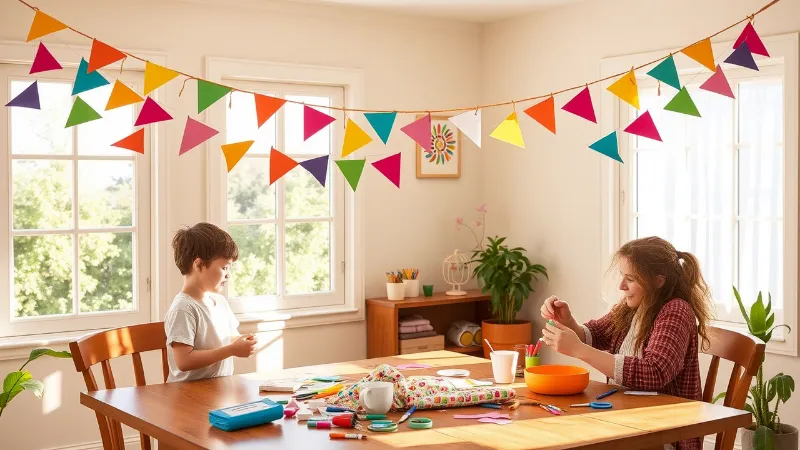 DIY Paper Garland