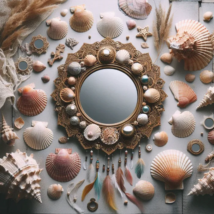 Seashells in Bohemian Style