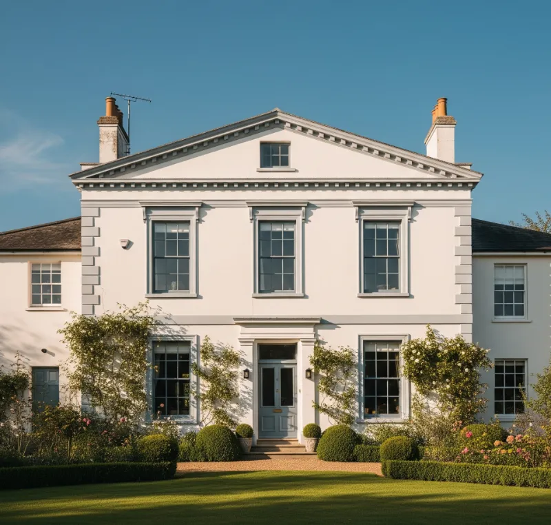 Double-Fronted Georgian House
