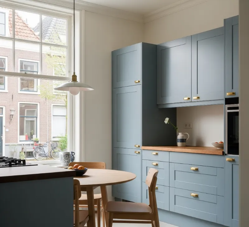 Dutch Blue Cabinets