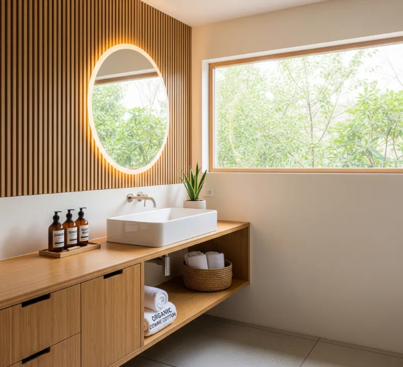 Eco-Friendly Hotel Bathroom