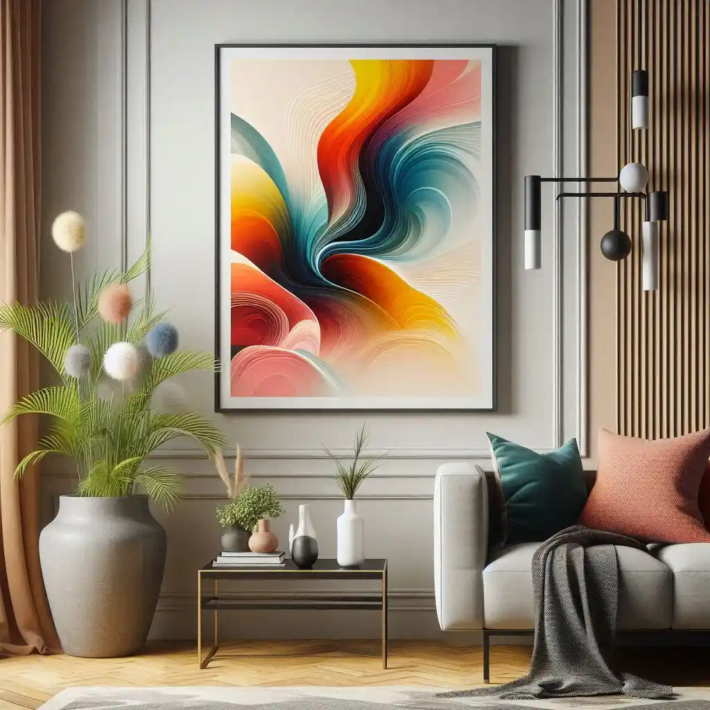 Framed Abstract Art