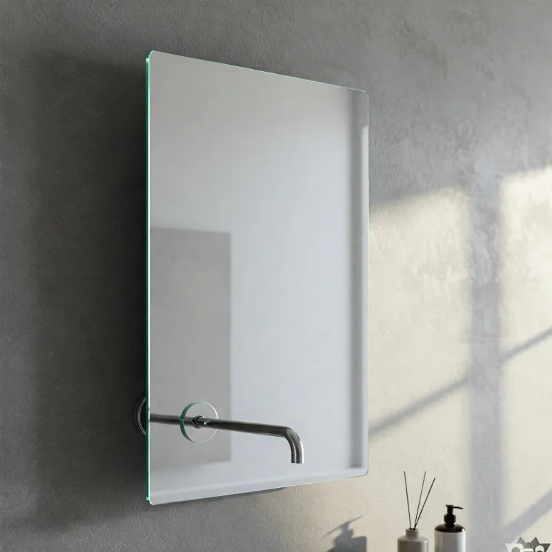 Frameless Pivot Mirror