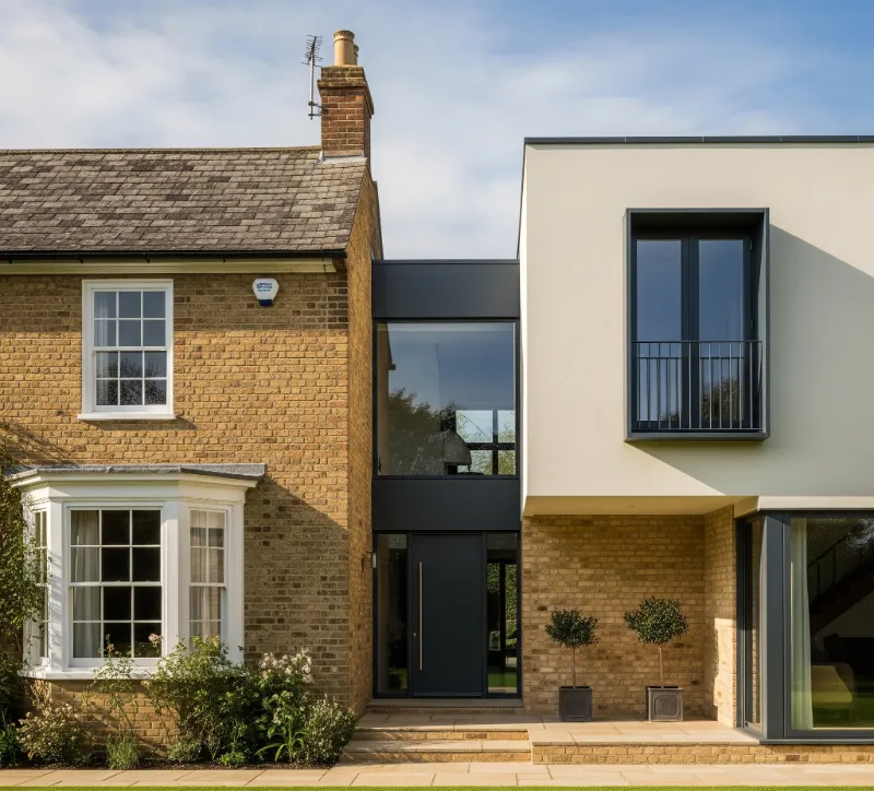 Georgian Home with Addition