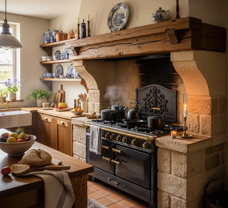 Hearth-Style Range Hood
