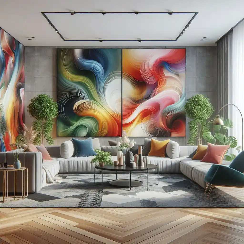 Large Abstract Paintings Art