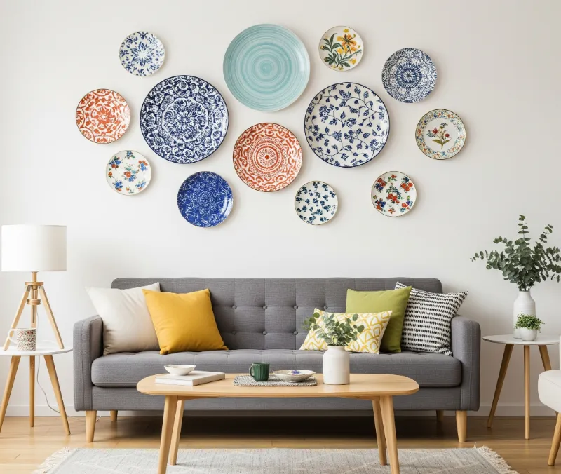 Living Room Decorative Wall Plates