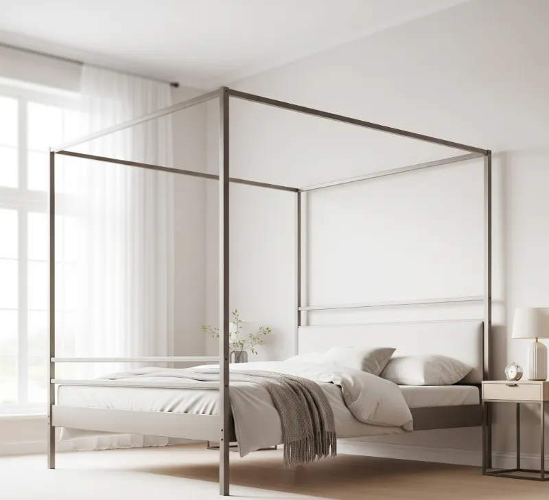Metal Canopy Bed Frame