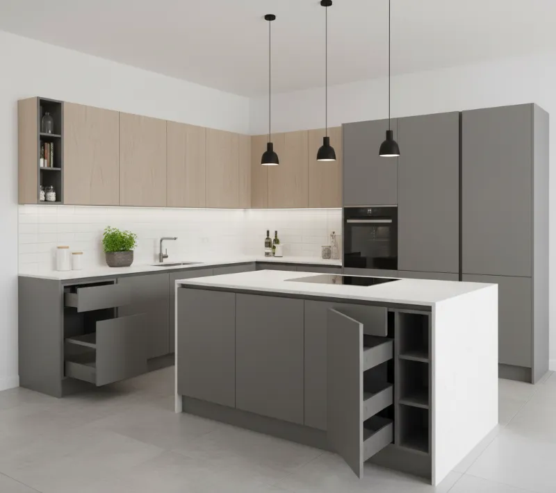 Modular Kitchen Cabinets