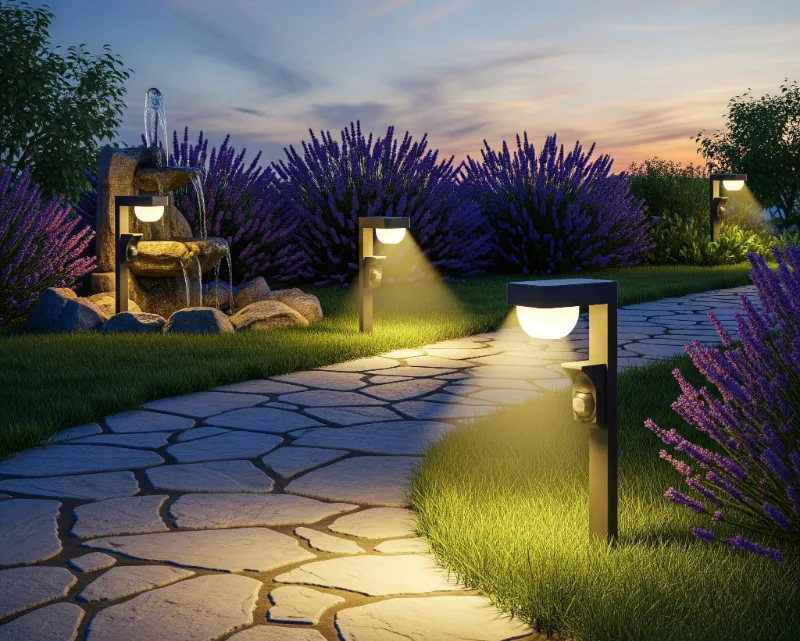 Motion Sensor Garden Lights