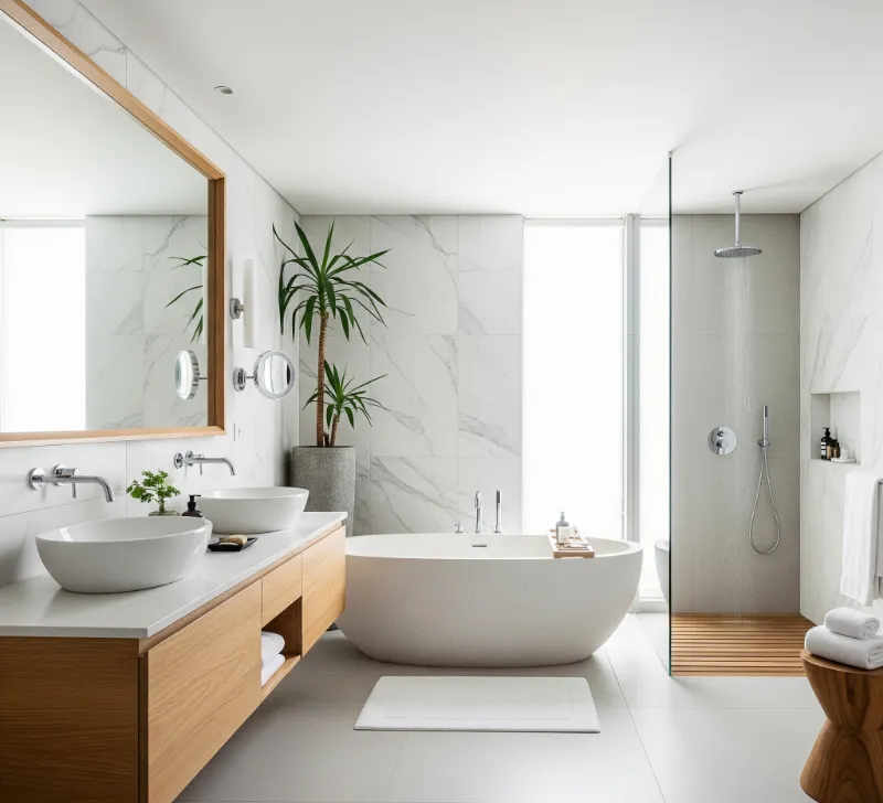 Open Glasses Hotel Bathrooms