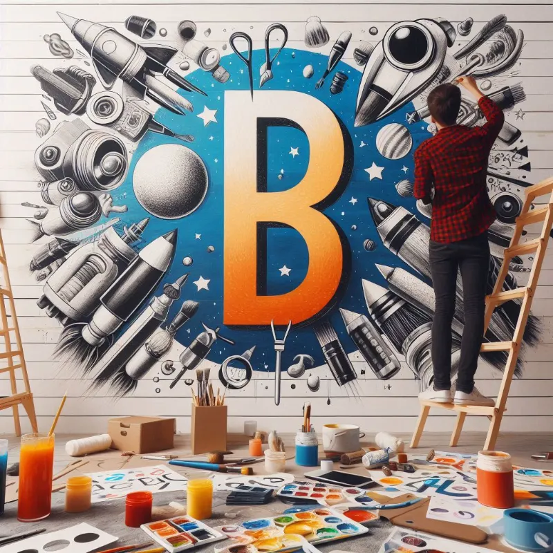 Paint Big Letters