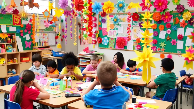 Paper Decoration School