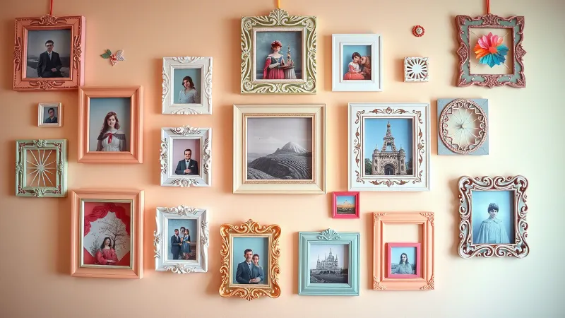Paper Photo Wall Art
