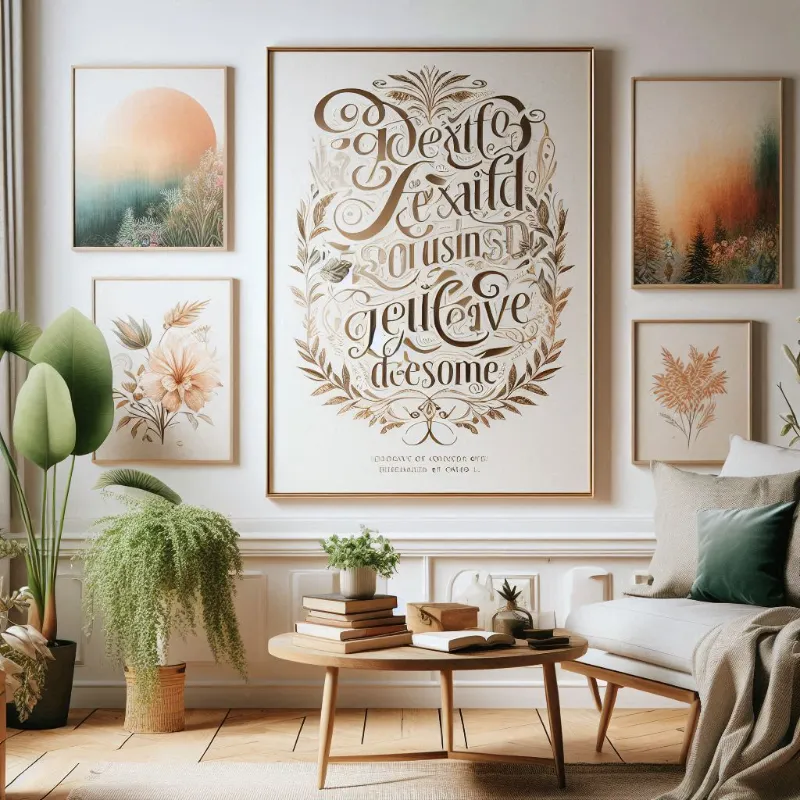 Paint Big Letters on a Wall