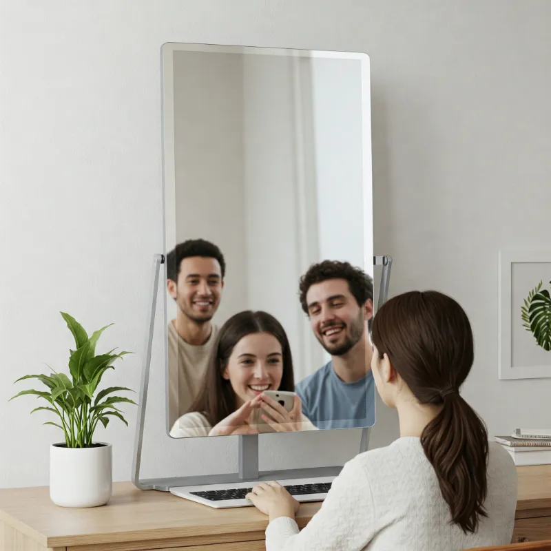 Rectangular Pivot Mirror