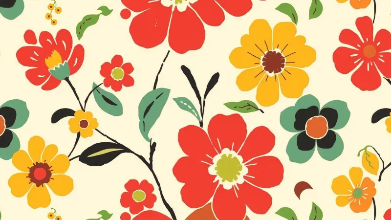 Vintage Mid Century Modern Wallpaper Ideas for Small Spaces