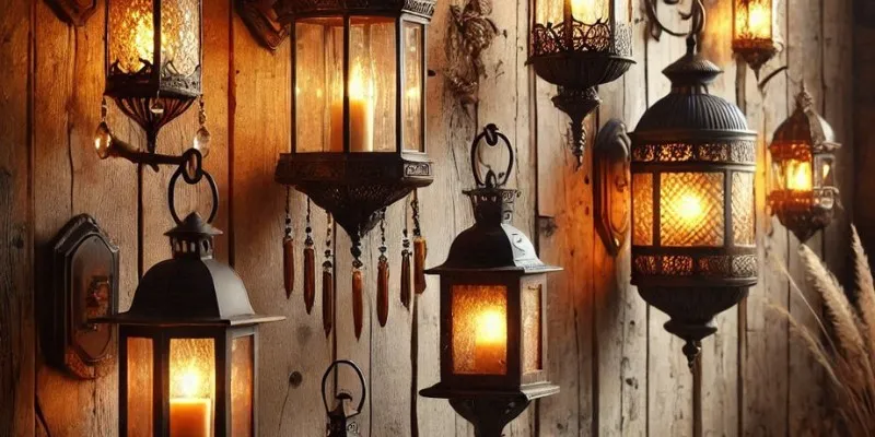 Rustic Wall Lanterns