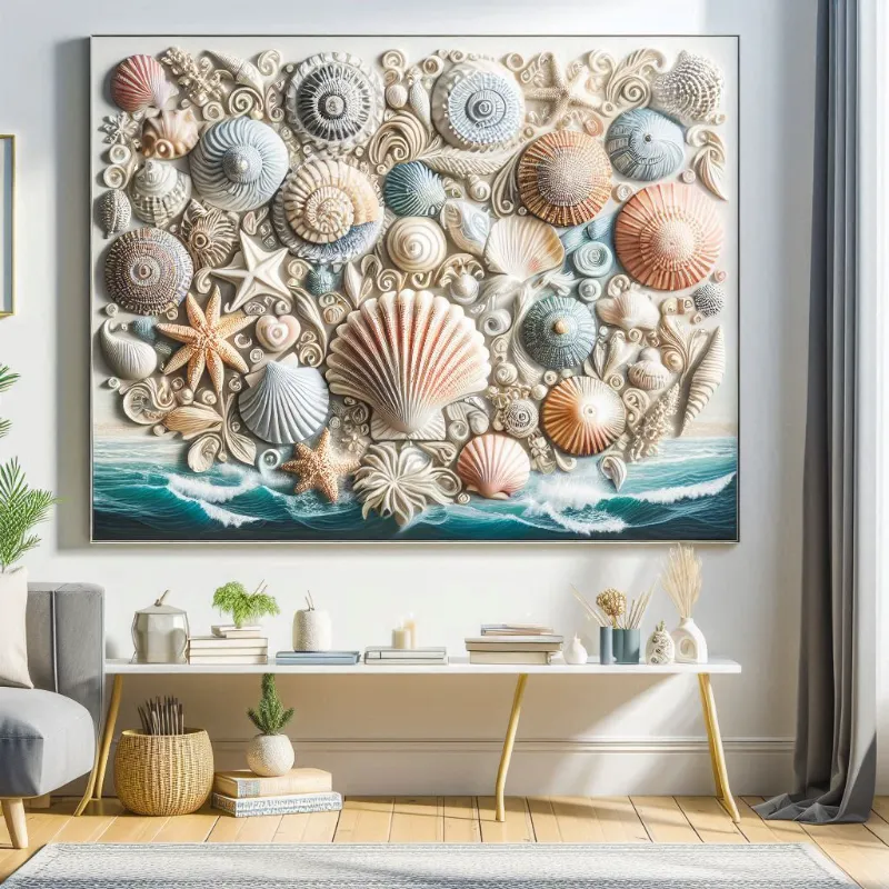 Seashell Wall Art Ideas