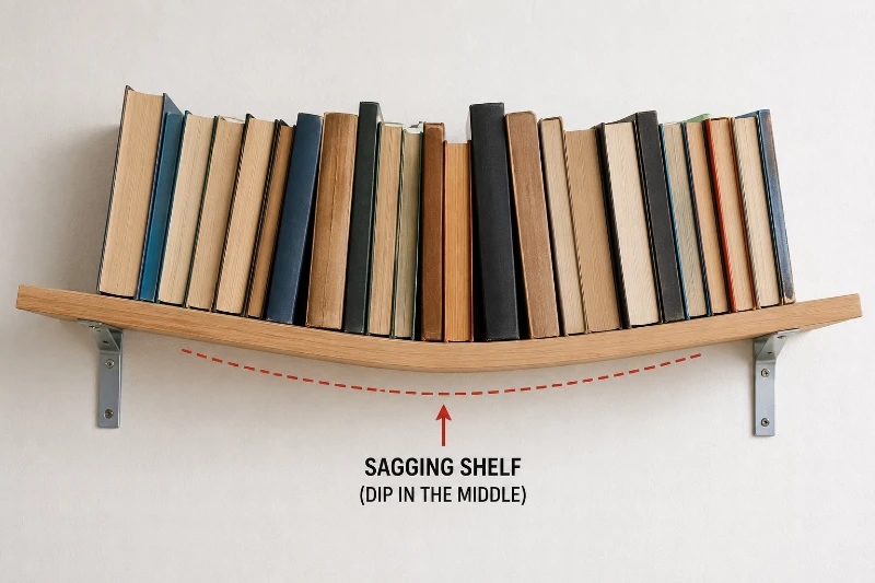Shelf bending