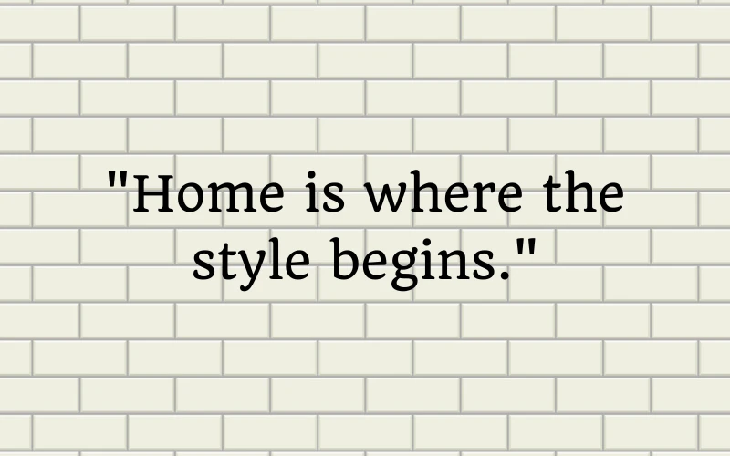 Captions for Interior Design