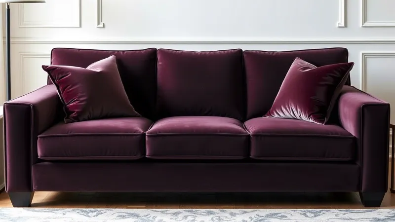 Velvet Sofa