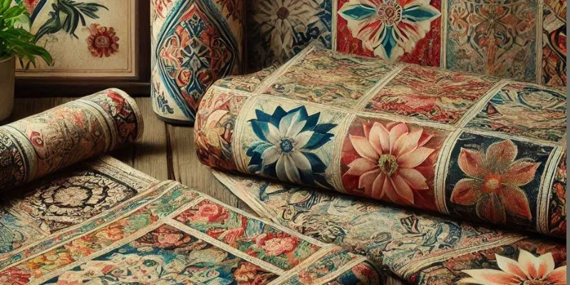 Vintage Fabric Panels