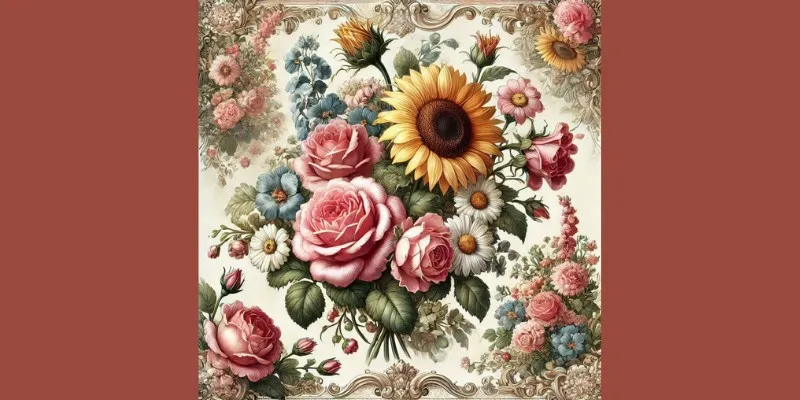 Vintage Floral Prints