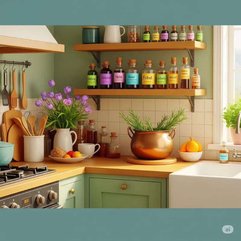 Witchy Kitchen Colors