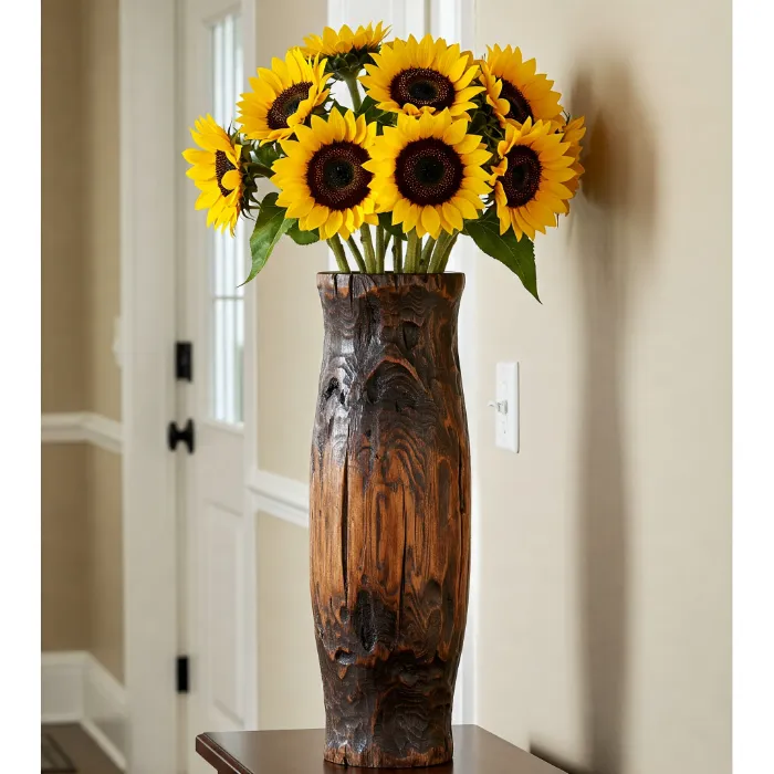 Entryway Wooden Vases
